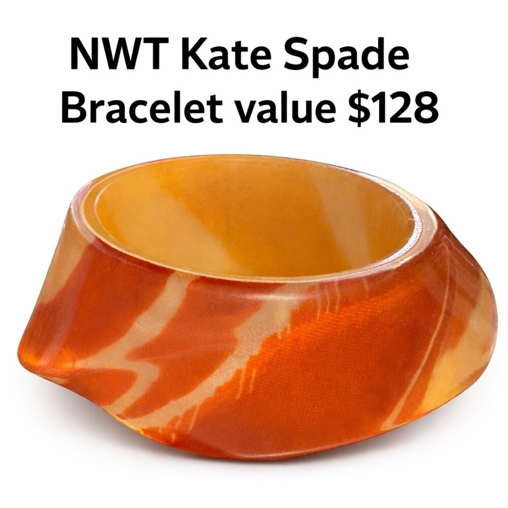 NWT Rare Kate Spade Colorful Asymmetric Bracelet Size 7.75”
